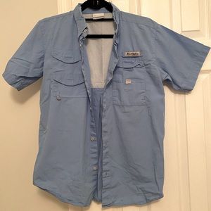 Boys Columbia PFG Bahama Short Sleeve Shirt